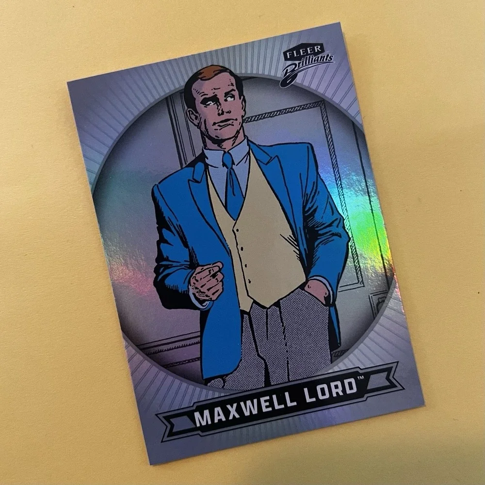 2025 Upper‎ Deck Fleer Brilliants Superman Maxwell Lord #9 Base DC
